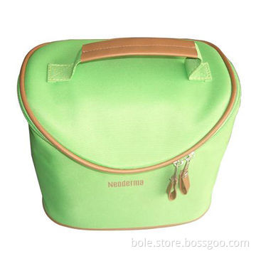 Polyester Cosmetic Bag with Nylon Zipper Closure, Customized Logos and Designs Welcomed